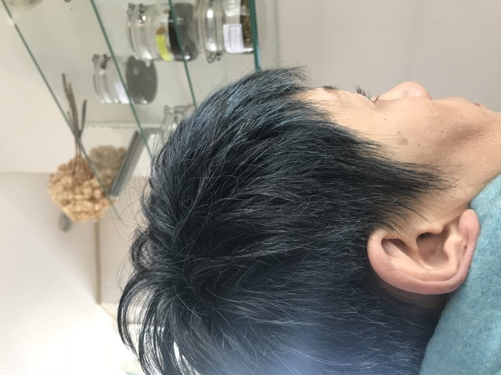 #ハーブカラー#インディゴ#ヘナ#グレイヘアー